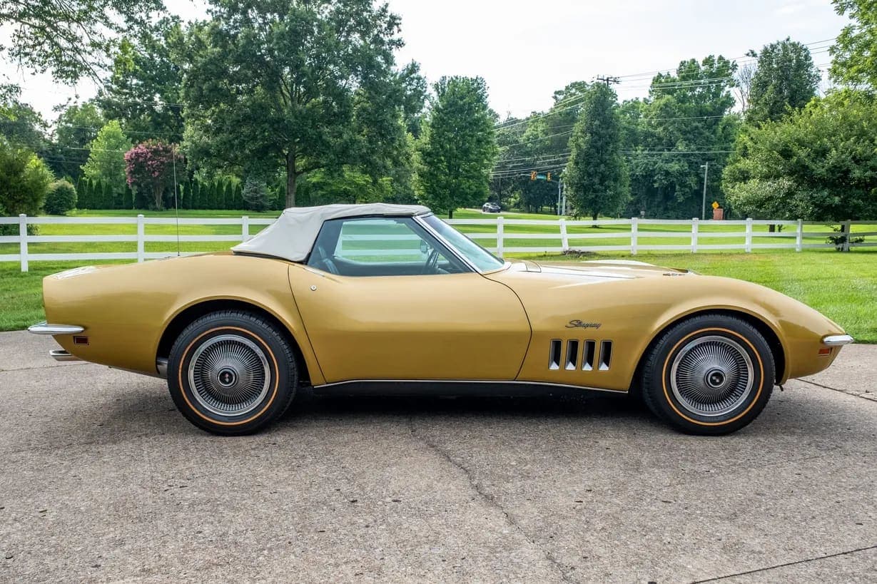 1969 Chevrolet Corvette Convertible 427, view