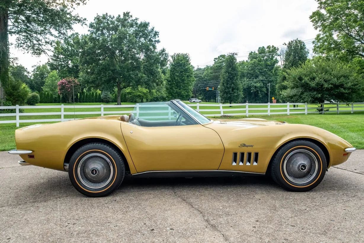 1969 Chevrolet Corvette Convertible 427, view