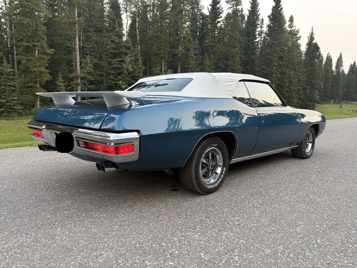 1970 Pontiac GTO Convertible, view