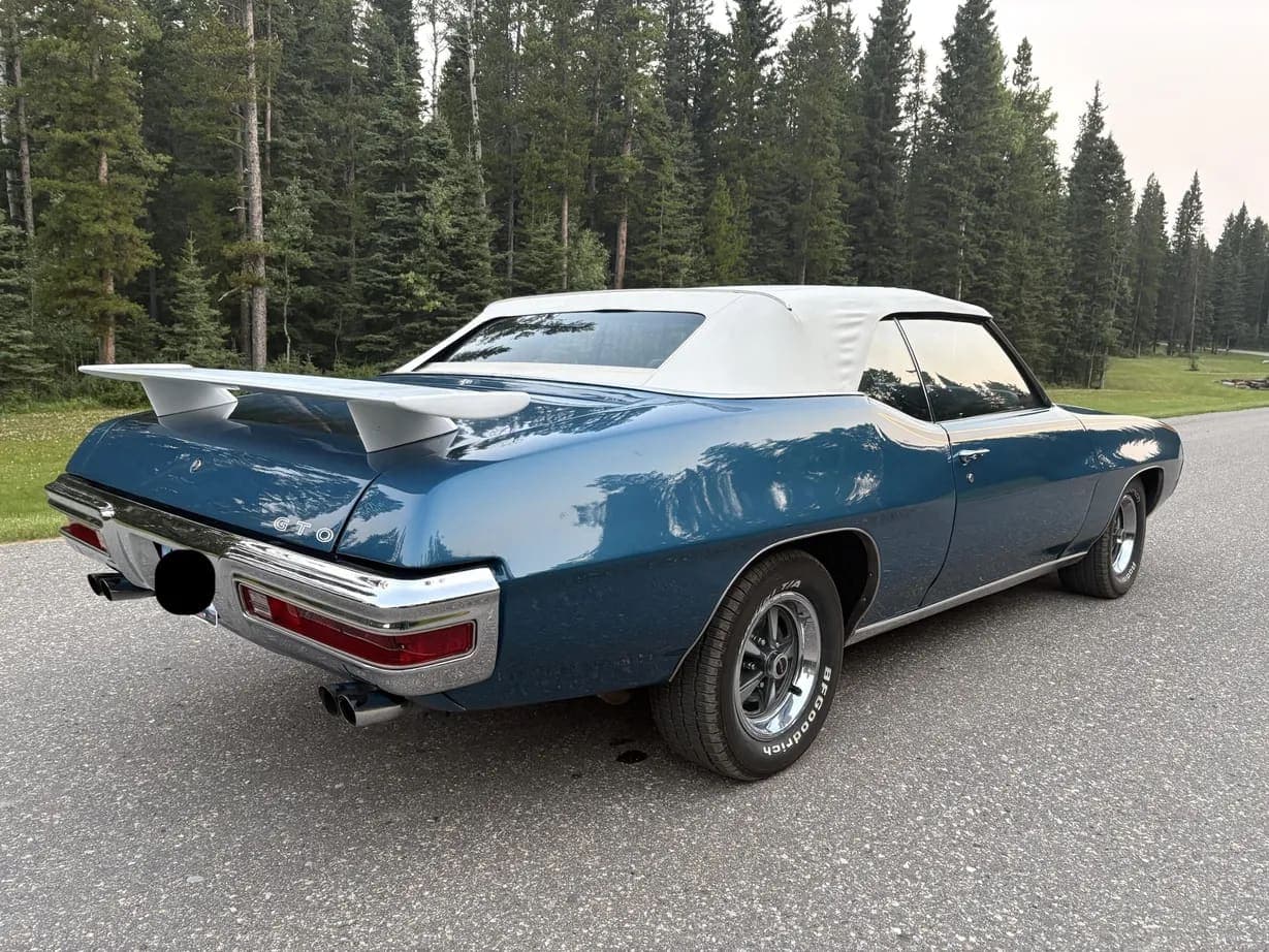 1970 Pontiac GTO Convertible, view