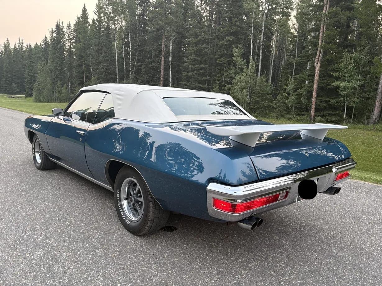 1970 Pontiac GTO Convertible, view