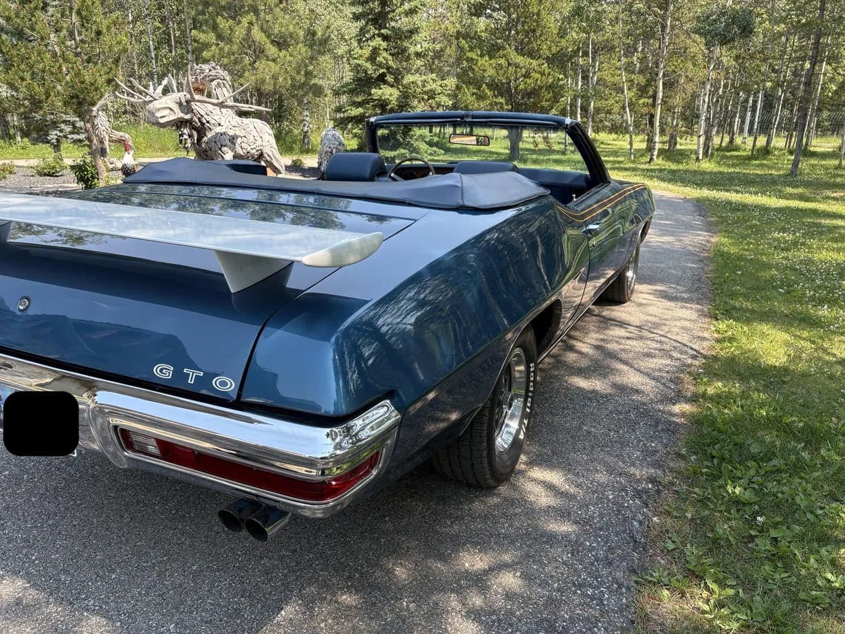 1970 Pontiac GTO Convertible, view