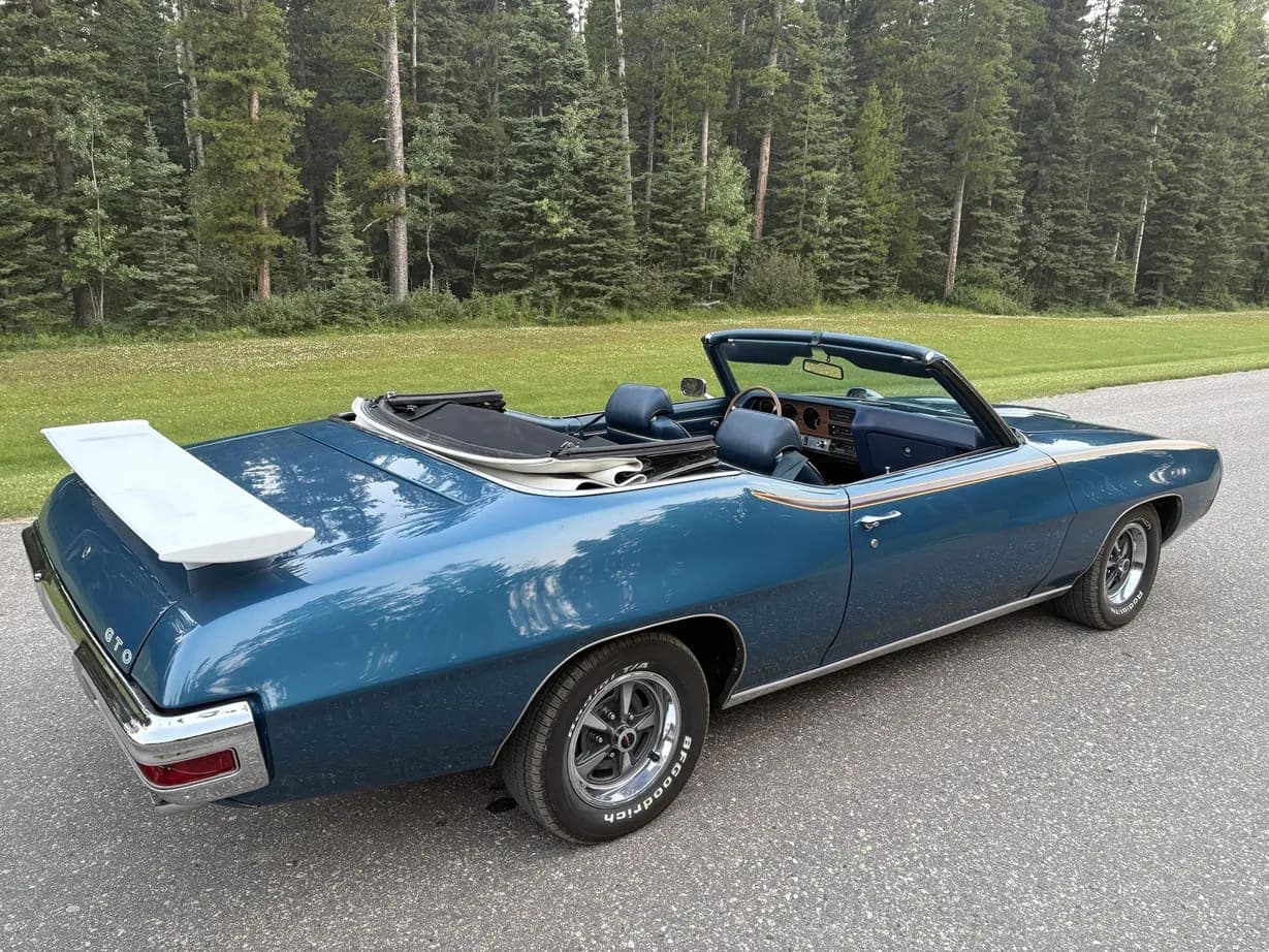1970 Pontiac GTO Convertible, view