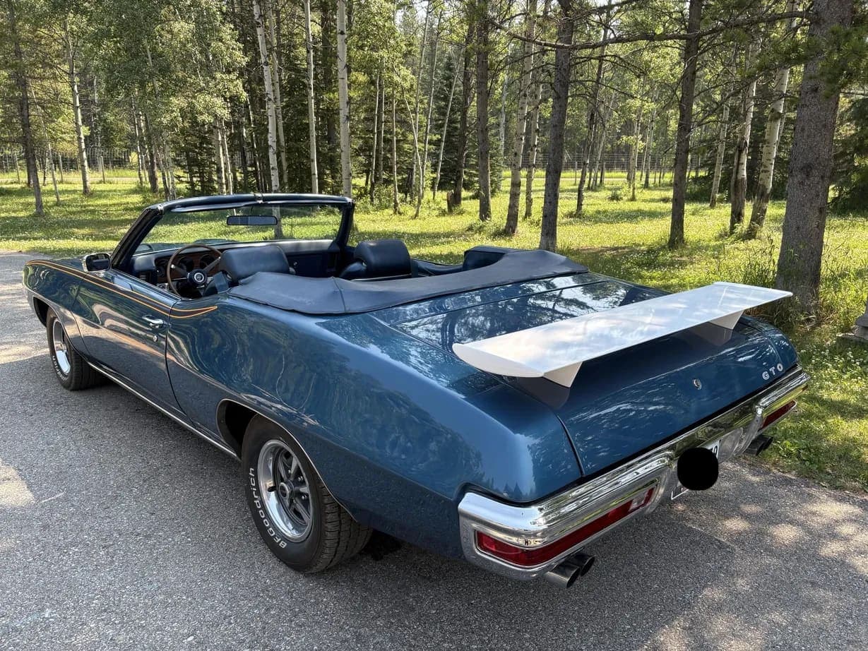 1970 Pontiac GTO Convertible, view
