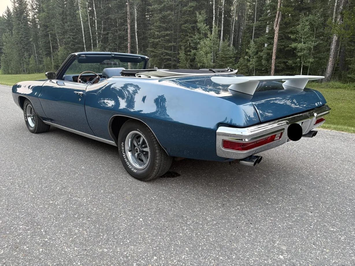 1970 Pontiac GTO Convertible, view