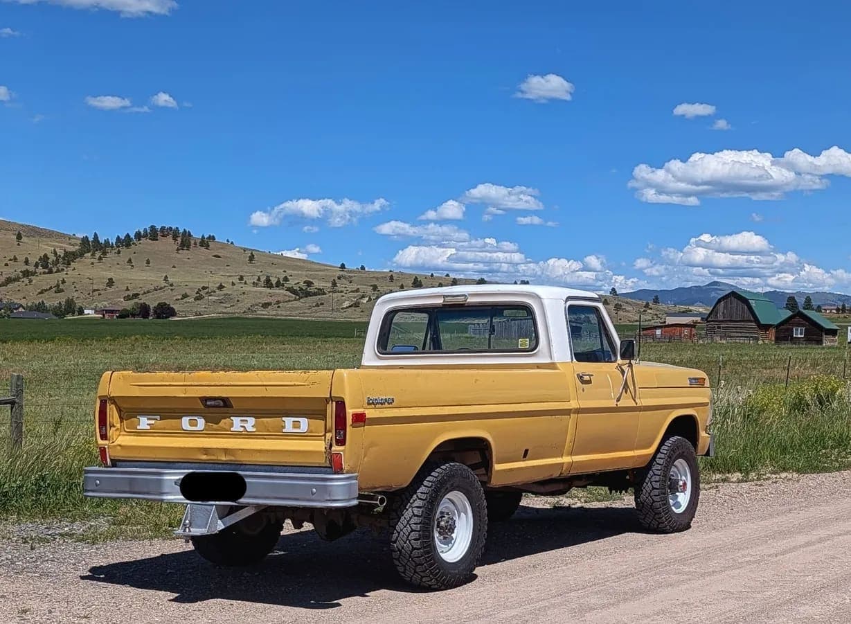 1972 Ford F-250 Custom Explorer Highboy, view