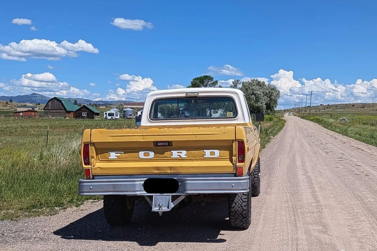 1972 Ford F-250 Custom Explorer Highboy, view