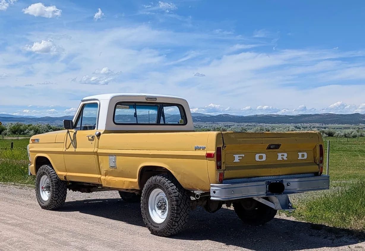 1972 Ford F-250 Custom Explorer Highboy, view