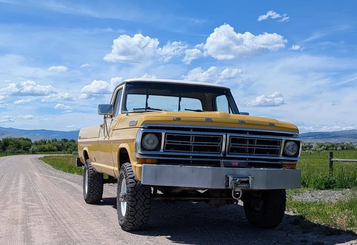 1972 Ford F-250 Custom Explorer Highboy, view