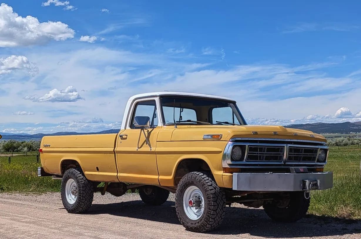 1972 Ford F-250 Custom Explorer Highboy, view