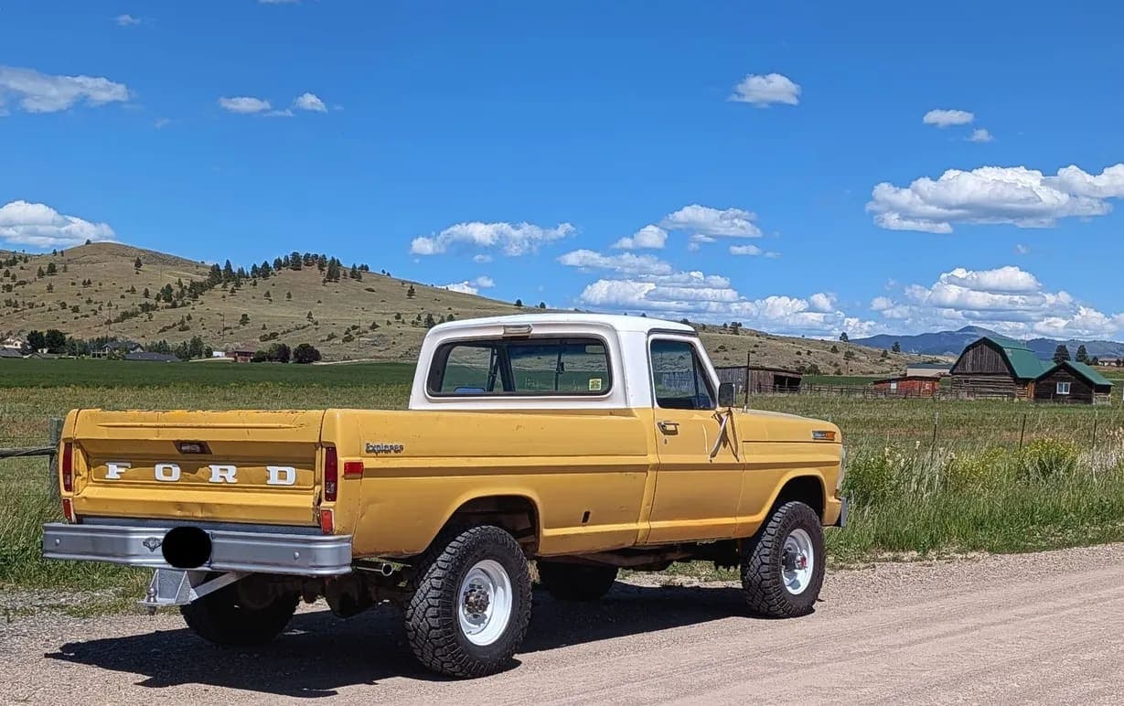 1972 Ford F-250 Custom Explorer Highboy, view