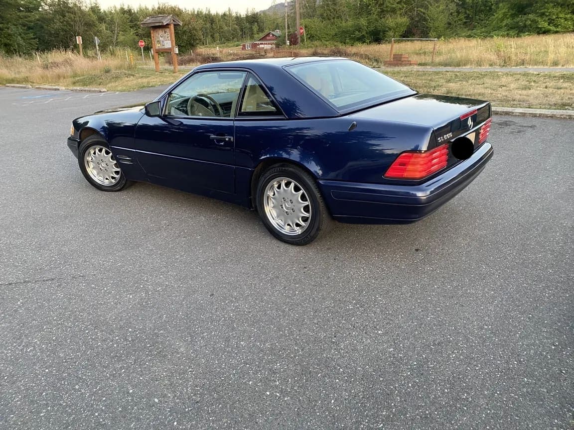 1998 Mercedes-Benz SL500, view