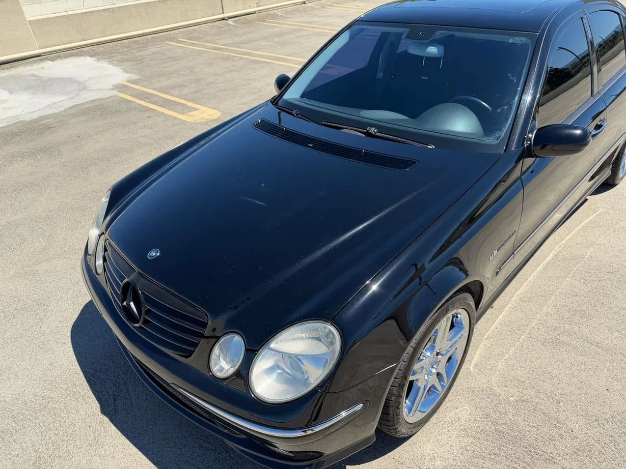 2005 Mercedes-Benz E55 AMG Sedan, view