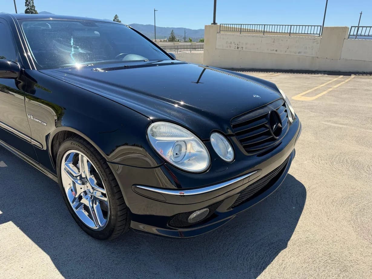 2005 Mercedes-Benz E55 AMG Sedan, view