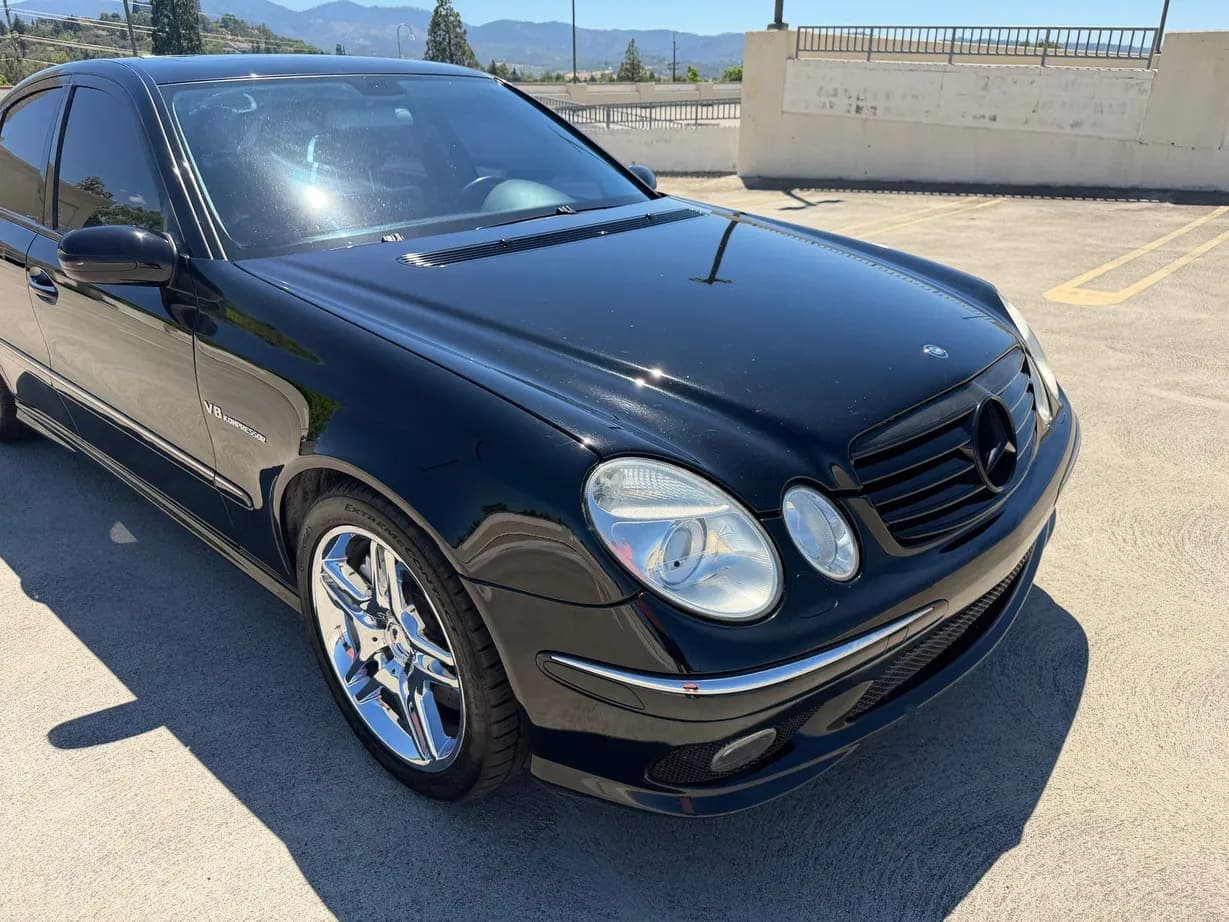 2005 Mercedes-Benz E55 AMG Sedan, view