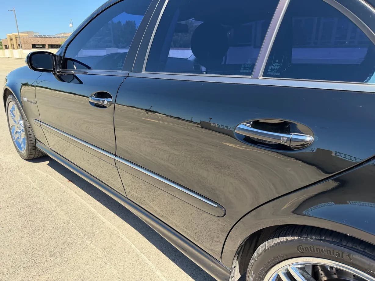 2005 Mercedes-Benz E55 AMG Sedan, view