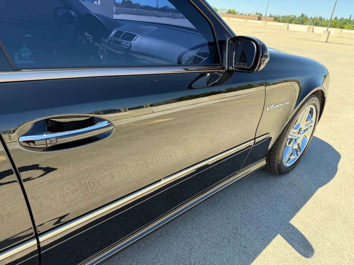 2005 Mercedes-Benz E55 AMG Sedan, view