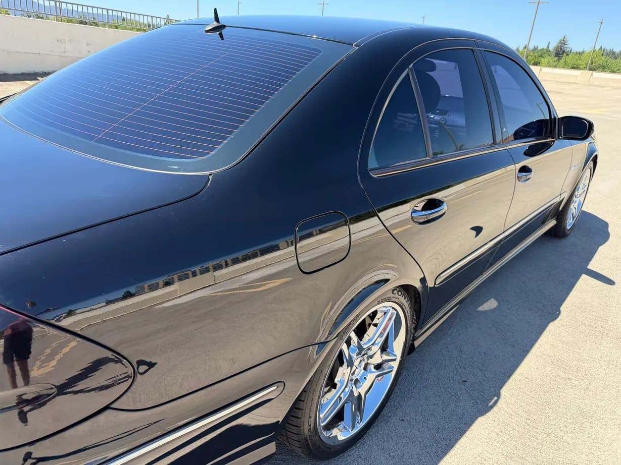 2005 Mercedes-Benz E55 AMG Sedan, view