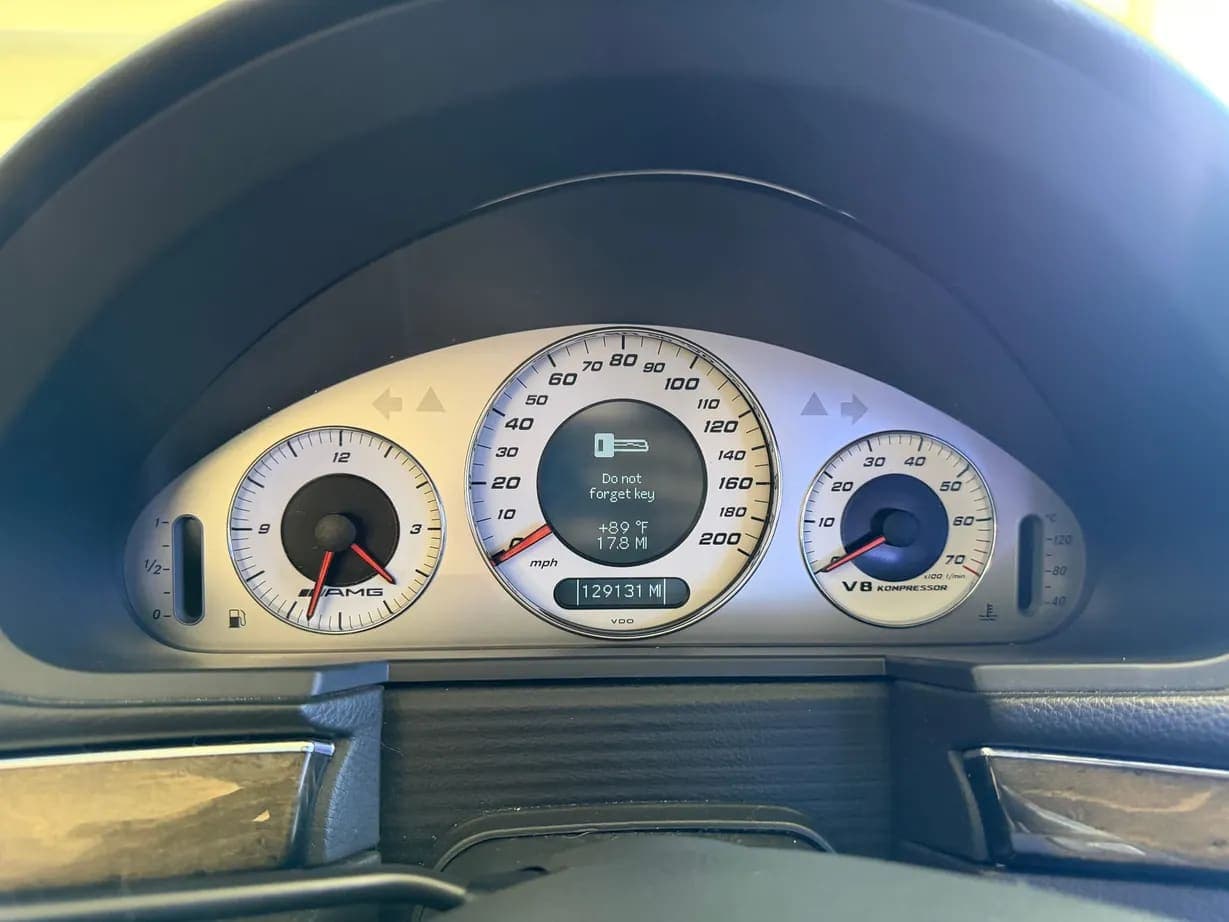 2005 Mercedes-Benz E55 AMG Sedan, view