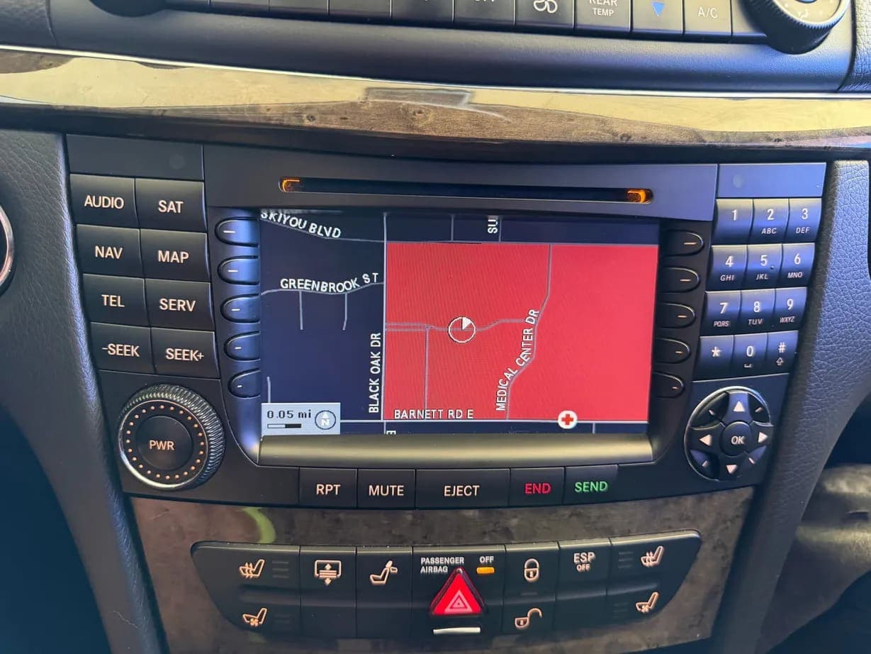 2005 Mercedes-Benz E55 AMG Sedan, view
