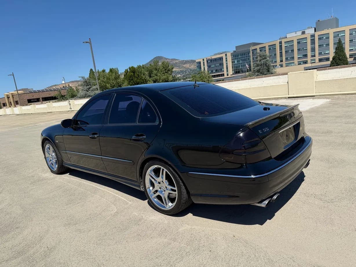 2005 Mercedes-Benz E55 AMG Sedan, view