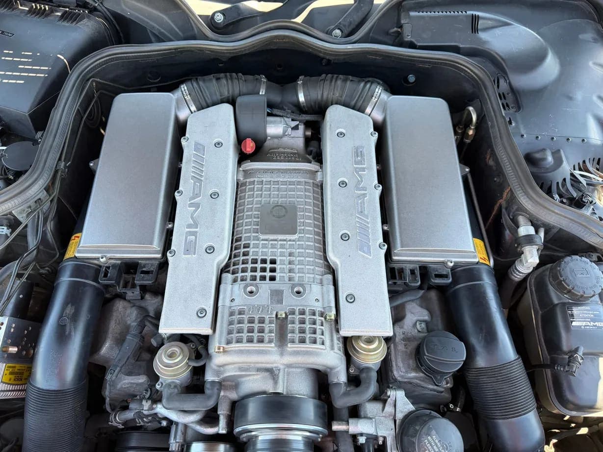2005 Mercedes-Benz E55 AMG Sedan, view
