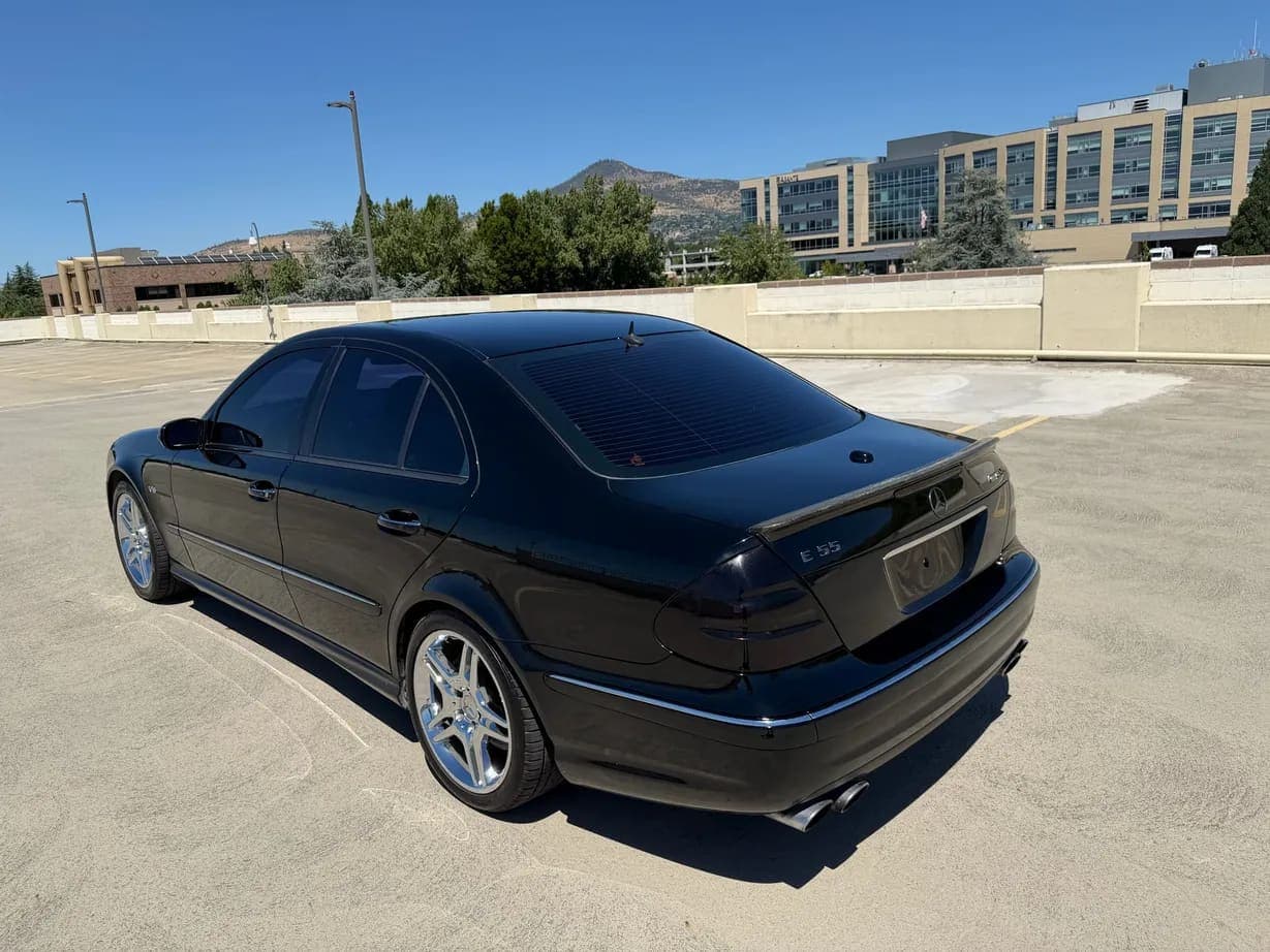 2005 Mercedes-Benz E55 AMG Sedan, view