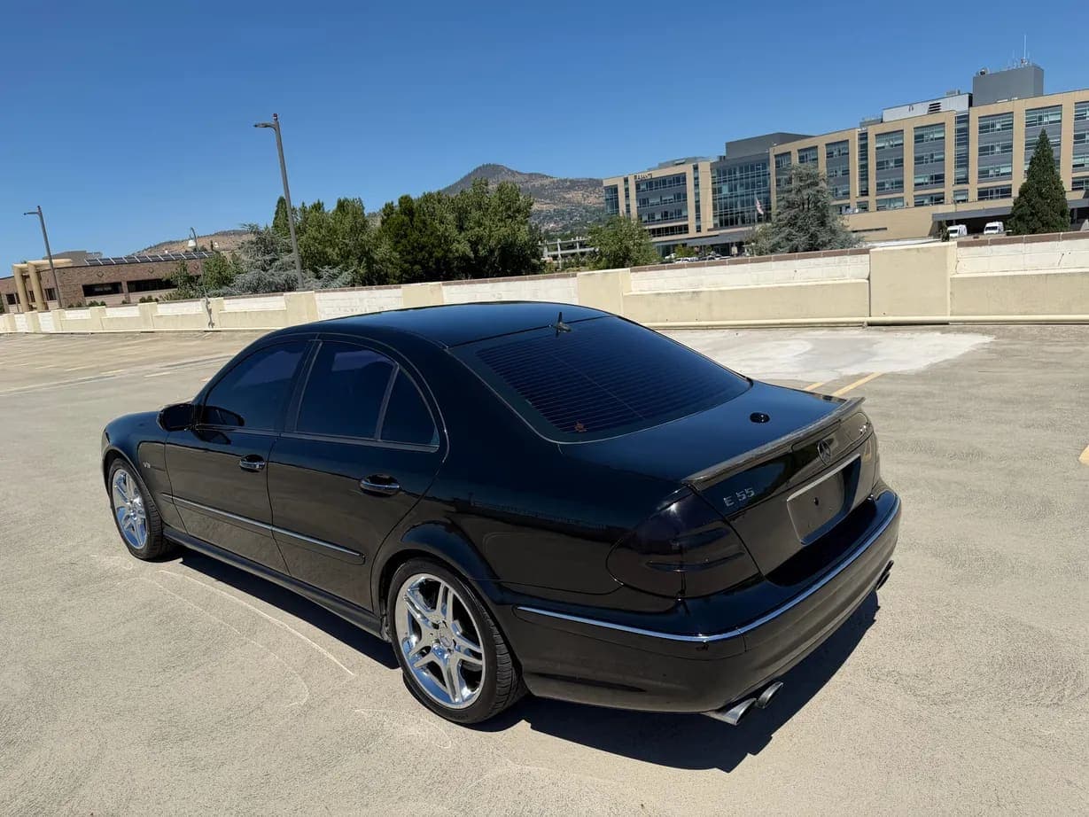 2005 Mercedes-Benz E55 AMG Sedan, view
