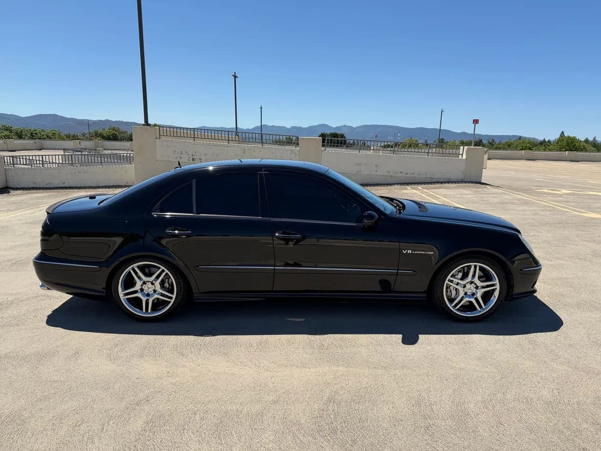 2005 Mercedes-Benz E55 AMG Sedan, view