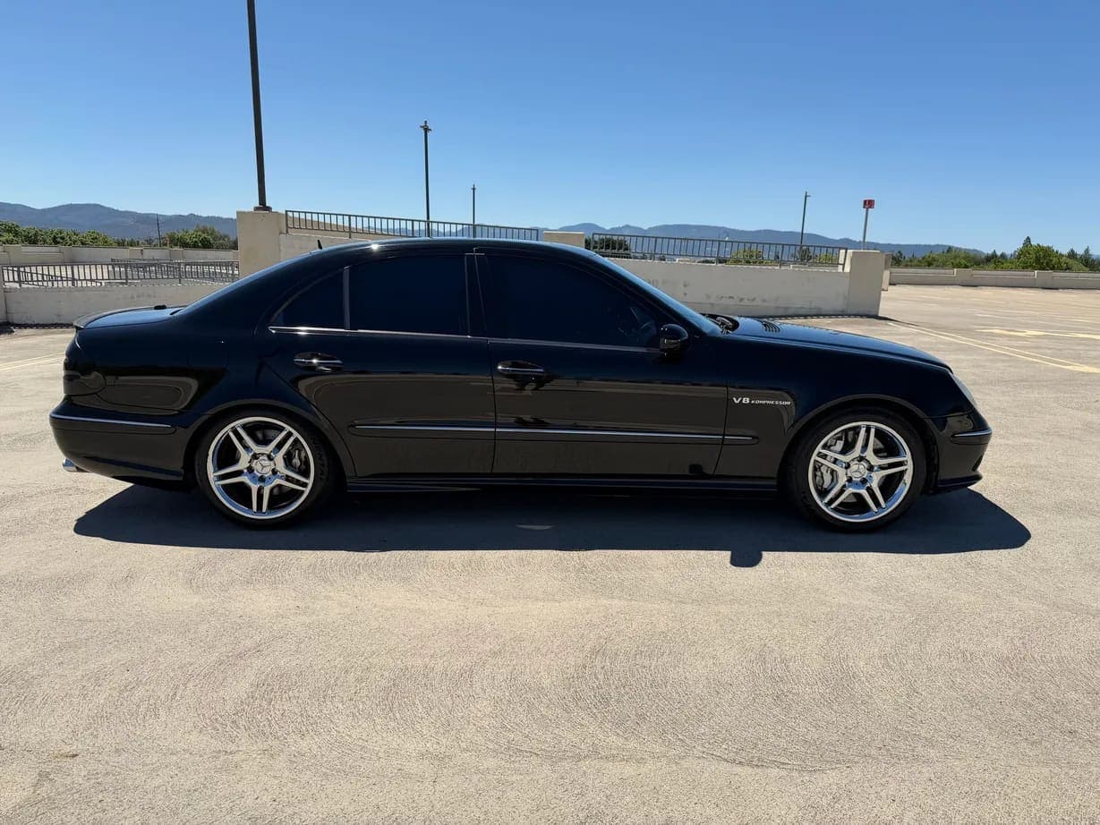 2005 Mercedes-Benz E55 AMG Sedan, view