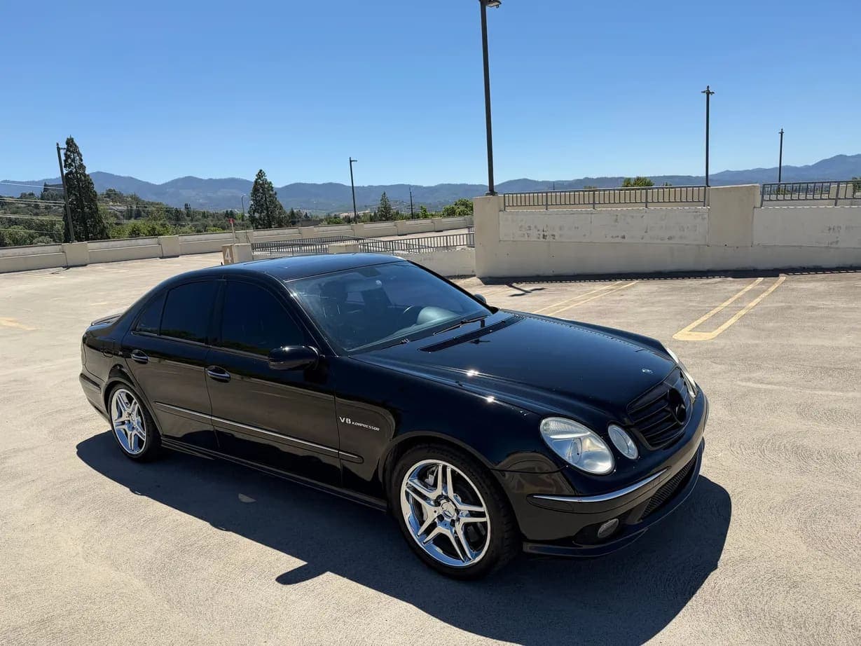 2005 Mercedes-Benz E55 AMG Sedan, view