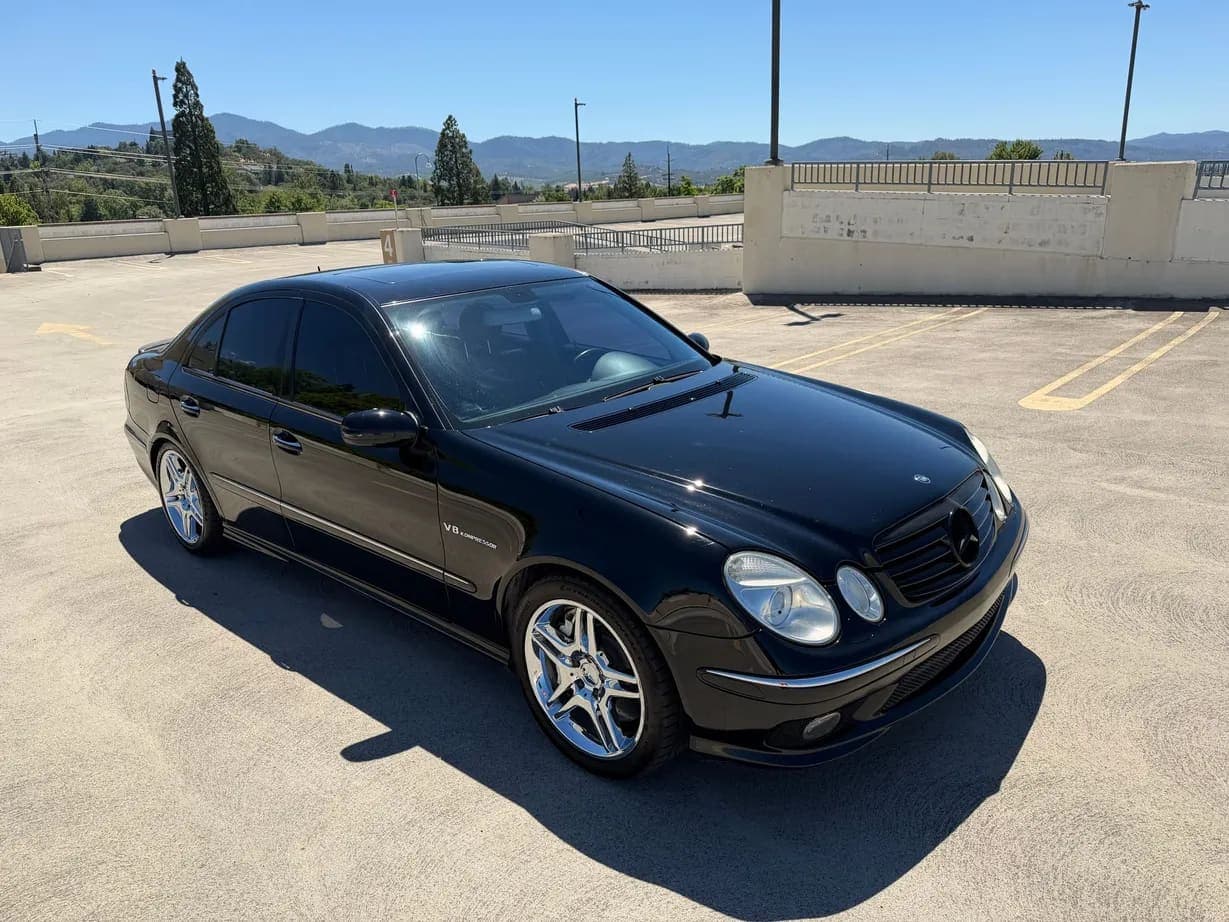 2005 Mercedes-Benz E55 AMG Sedan, view