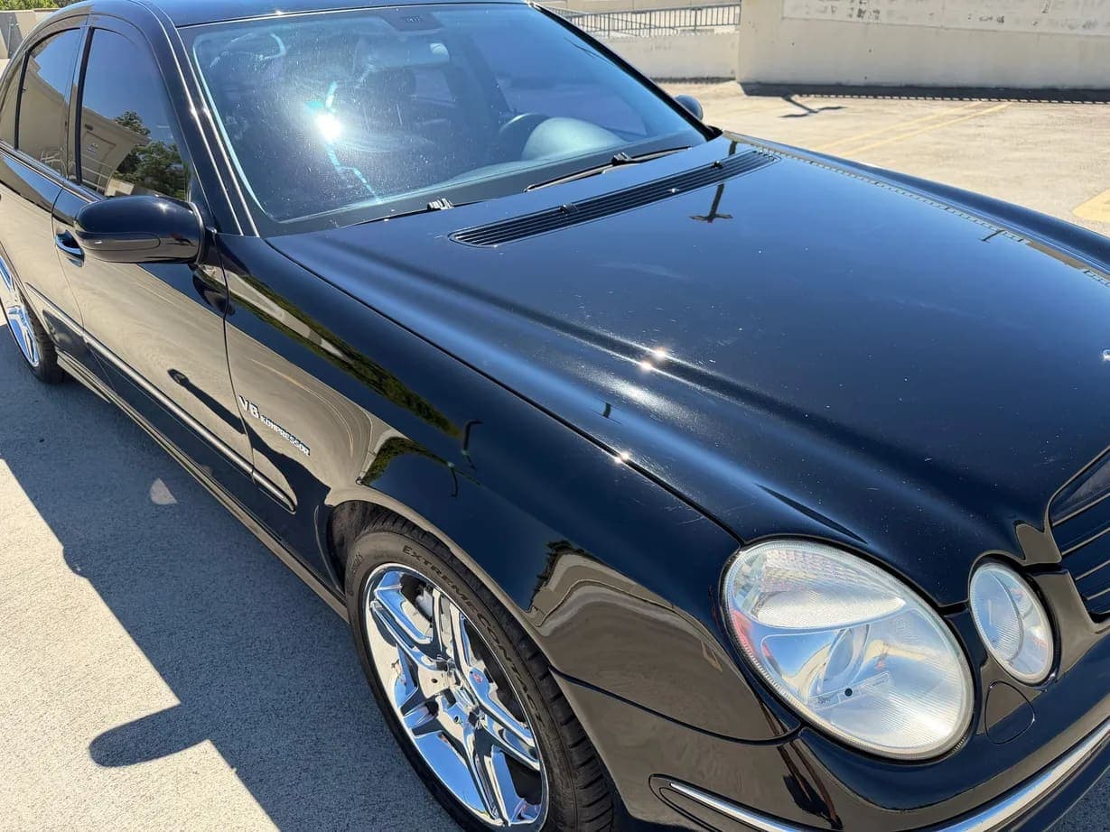 2005 Mercedes-Benz E55 AMG Sedan, view
