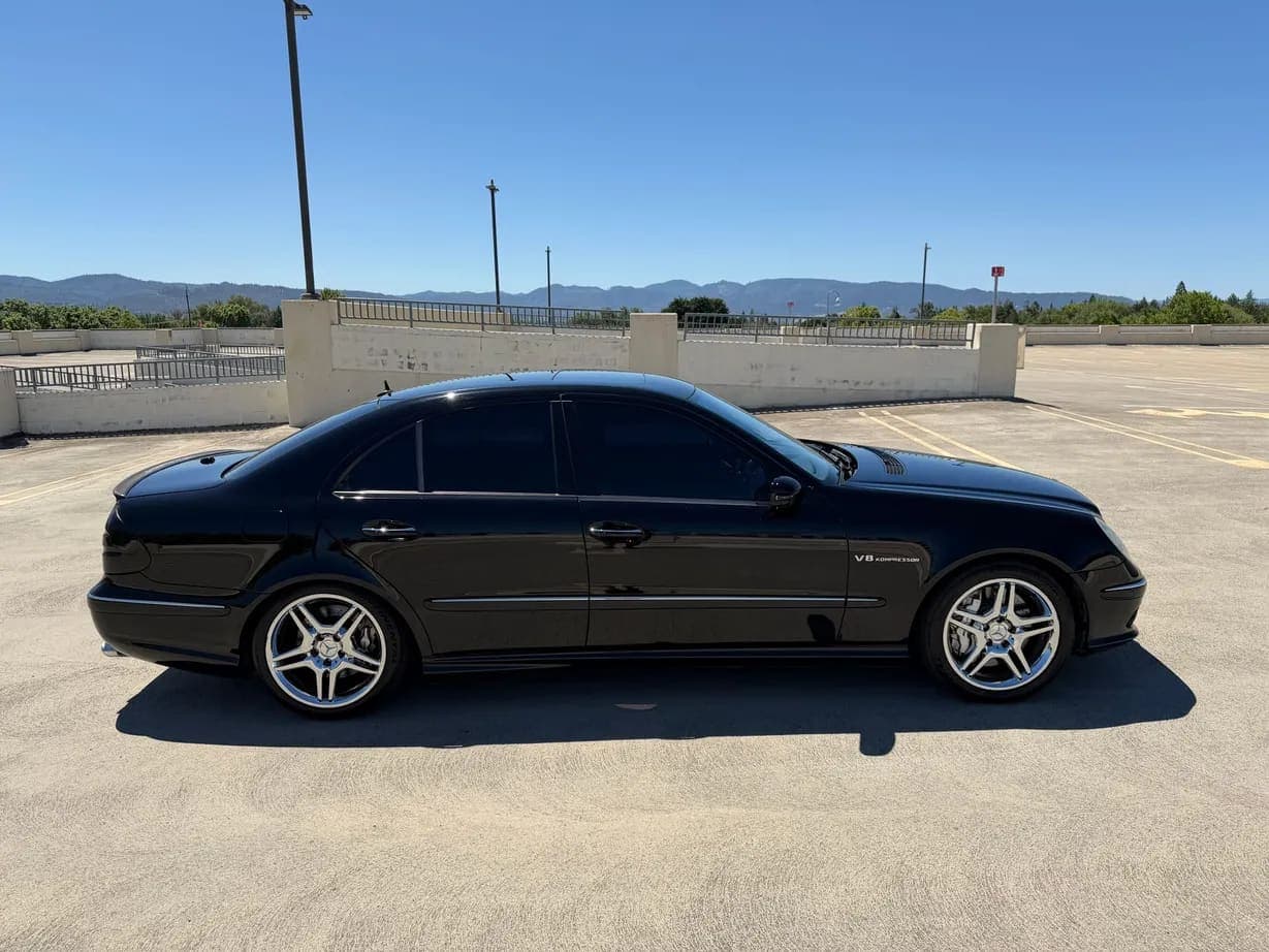 2005 Mercedes-Benz E55 AMG Sedan, view