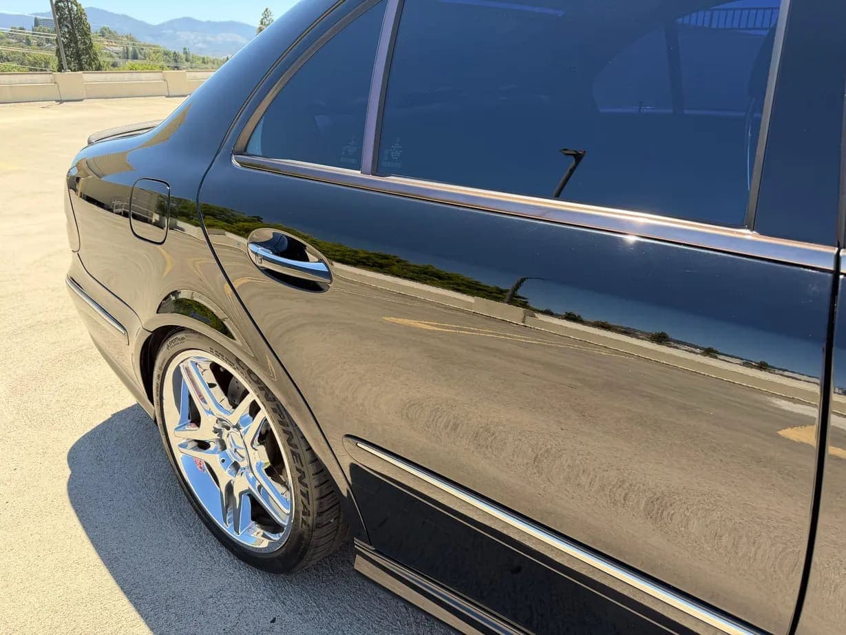 2005 Mercedes-Benz E55 AMG Sedan, view