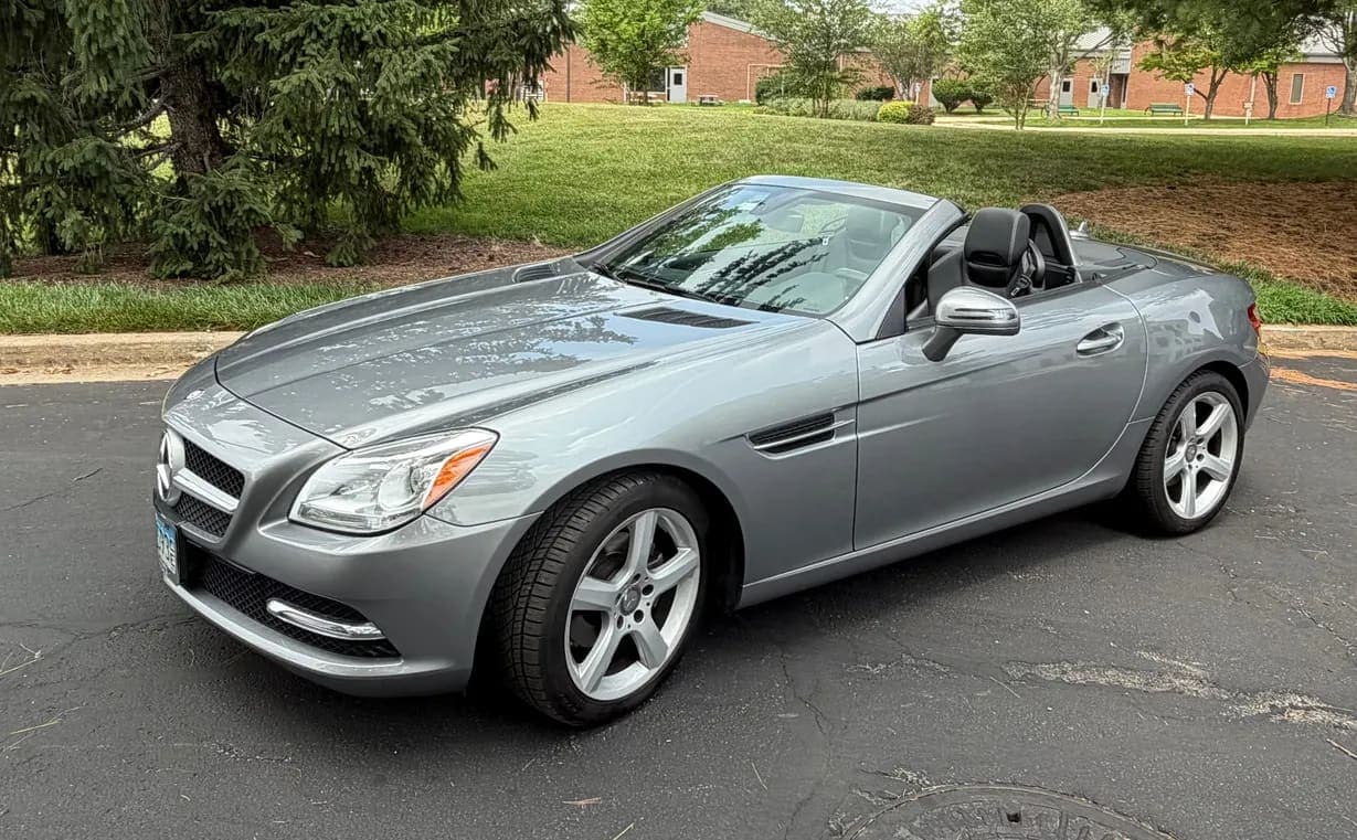 2013 Mercedes-Benz SLK250, view