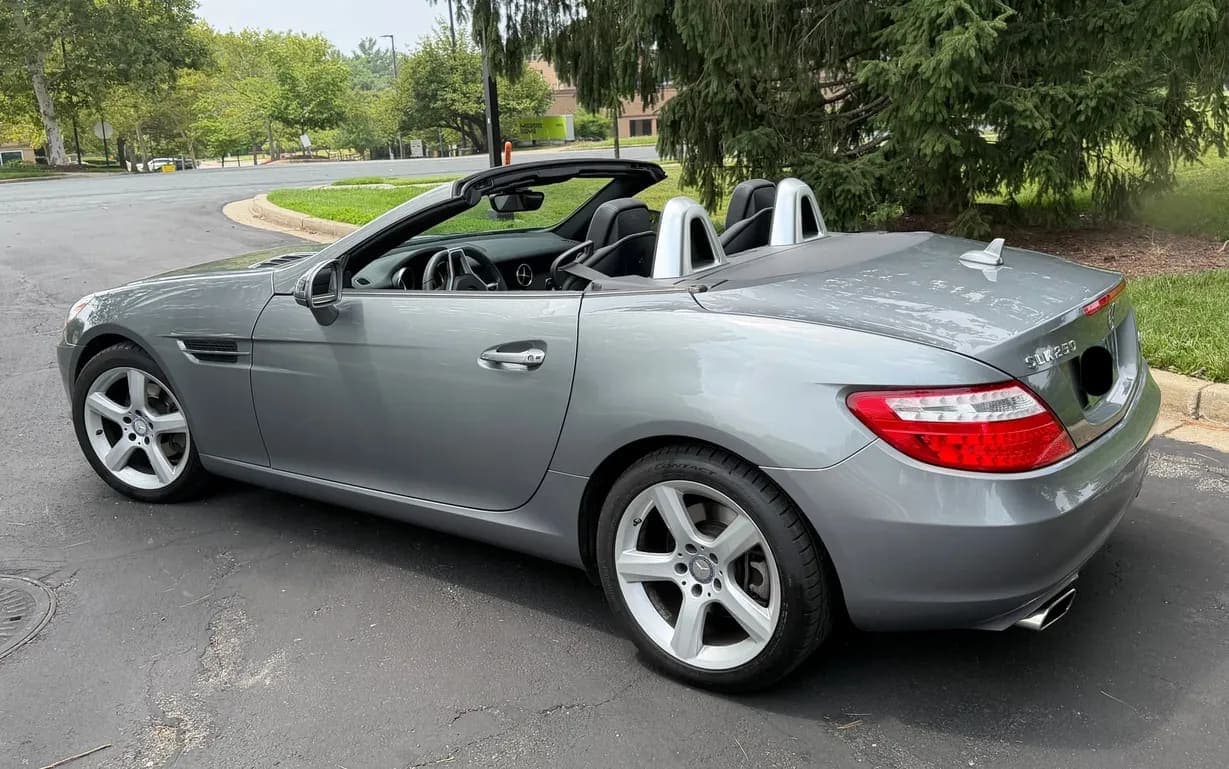 2013 Mercedes-Benz SLK250, view