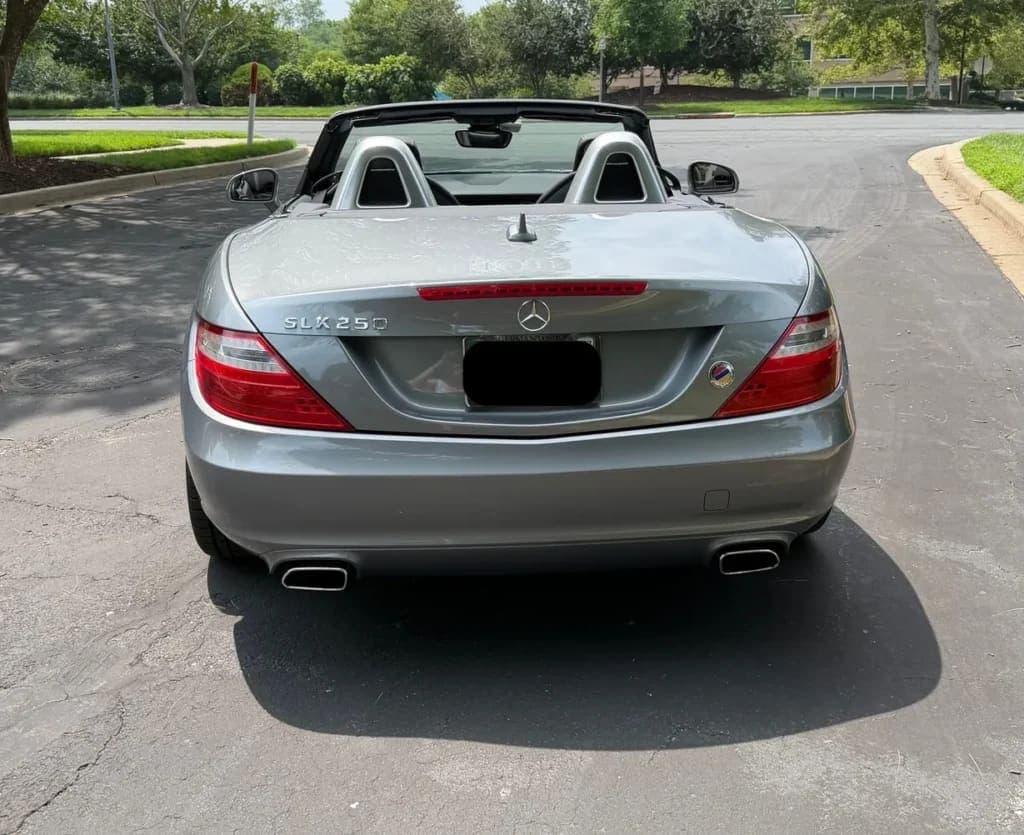 2013 Mercedes-Benz SLK250, view