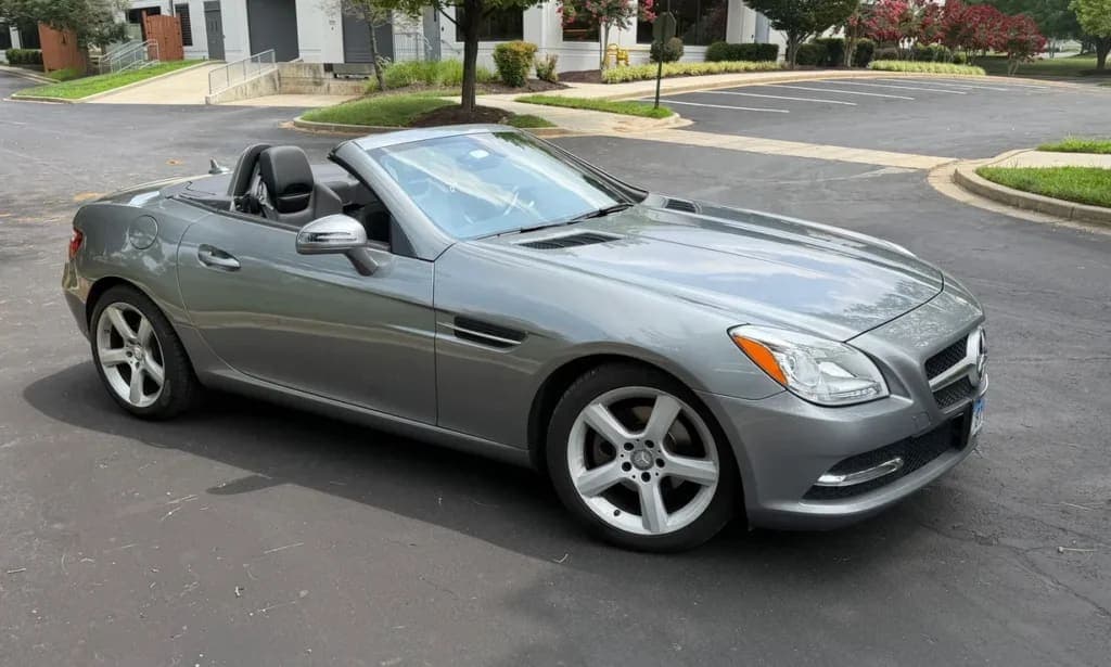 2013 Mercedes-Benz SLK250, view