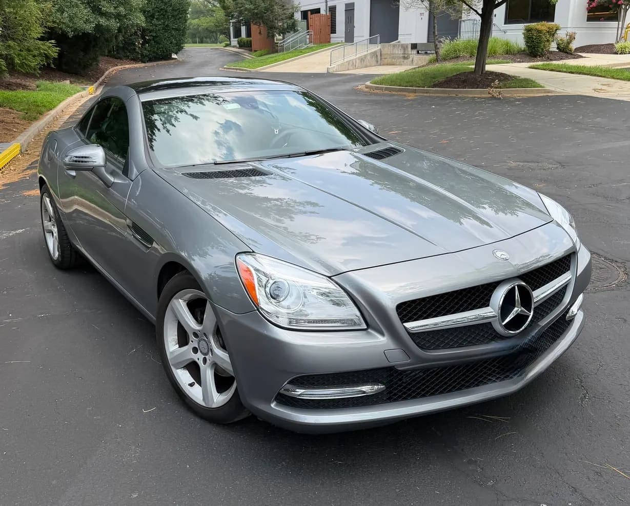 2013 Mercedes-Benz SLK250, view